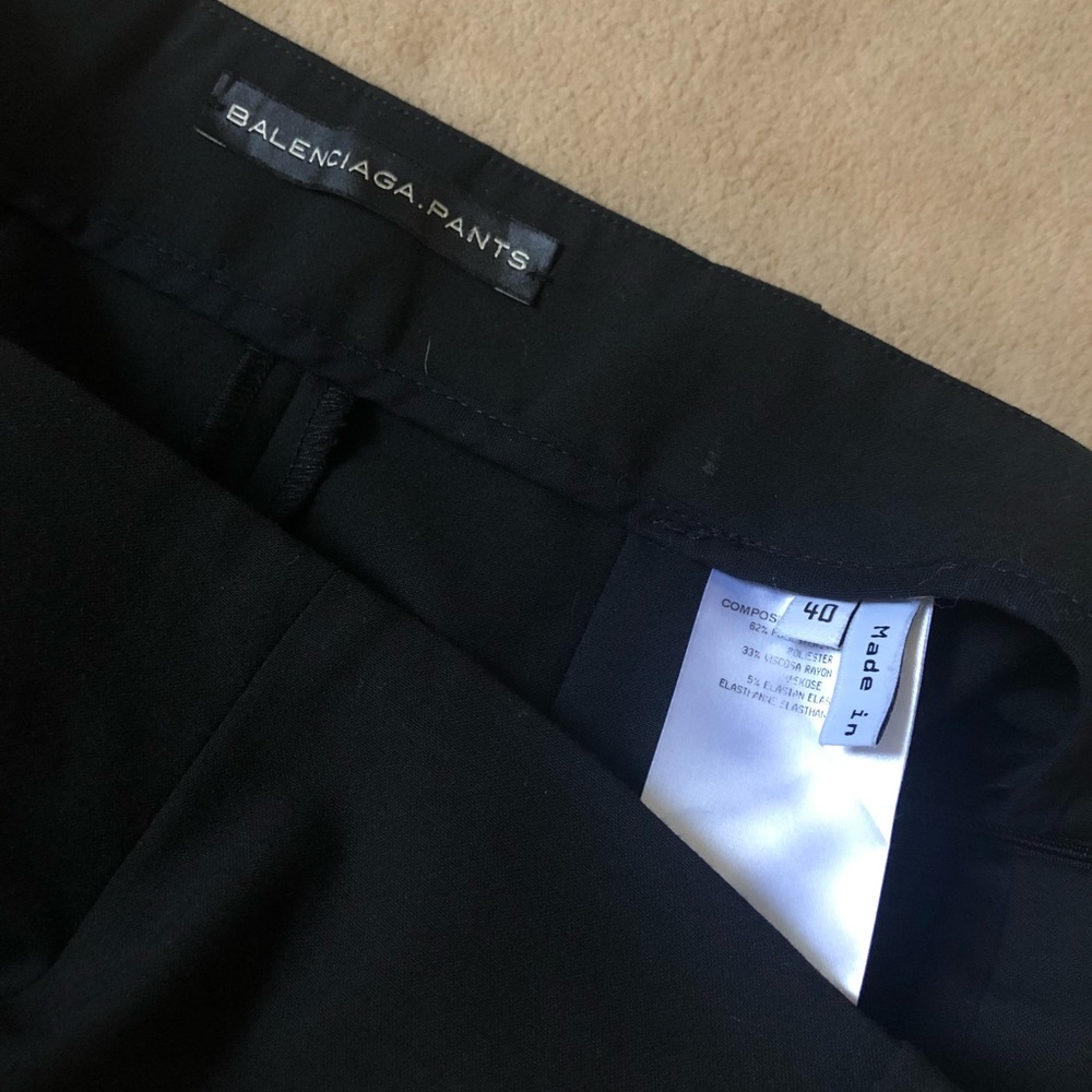 Balenciaga pants black size 40